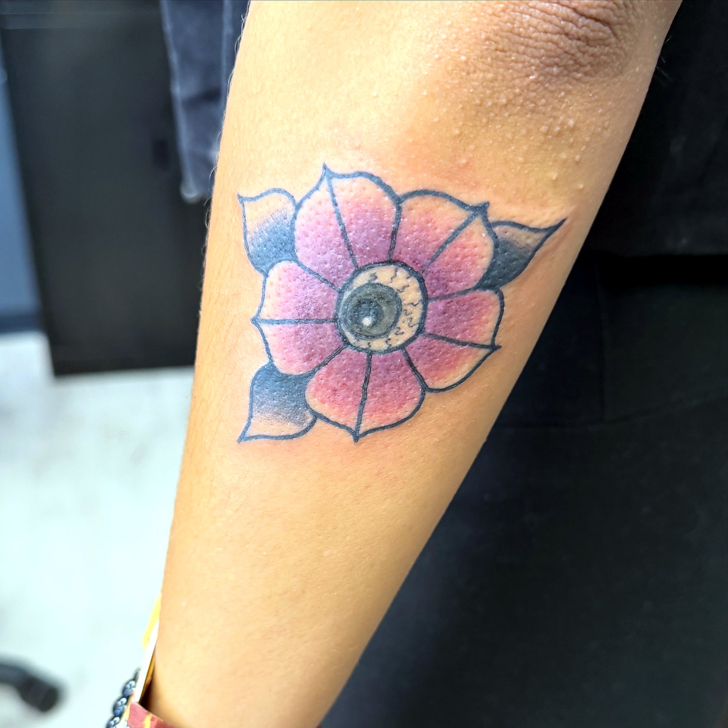 Flower Eye tattoo — House of Jackalope, Mansfield OH