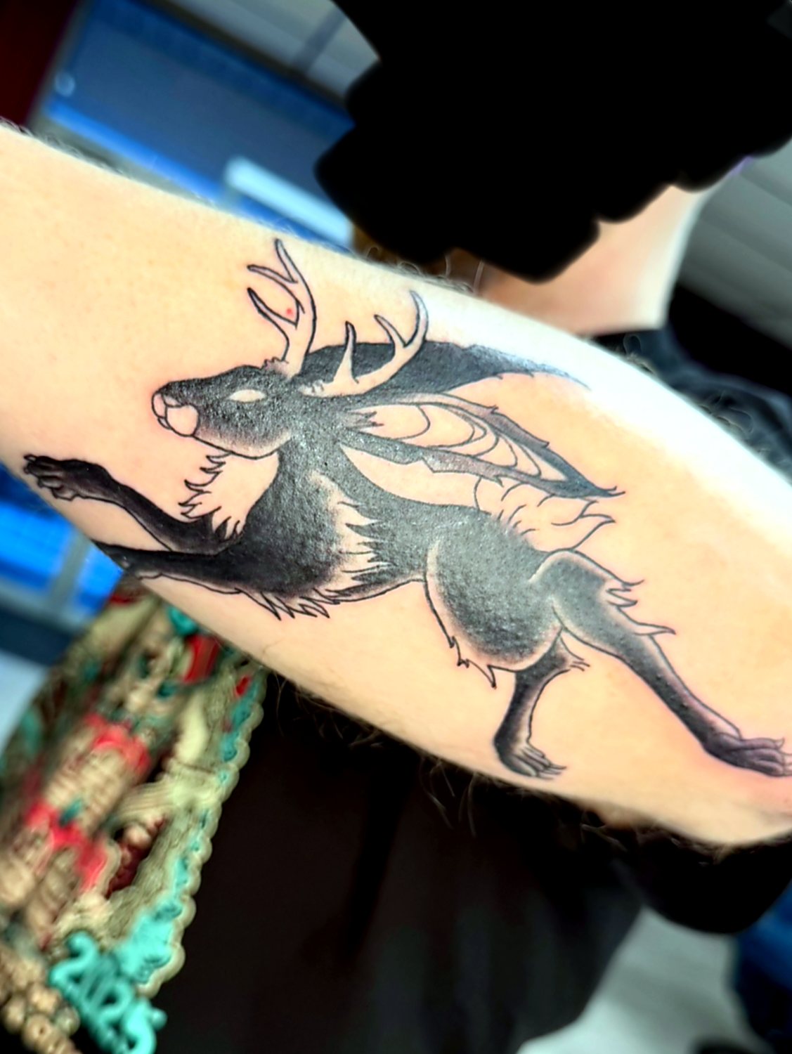 The Jackalope tattoo — House of Jackalope, Mansfield OH