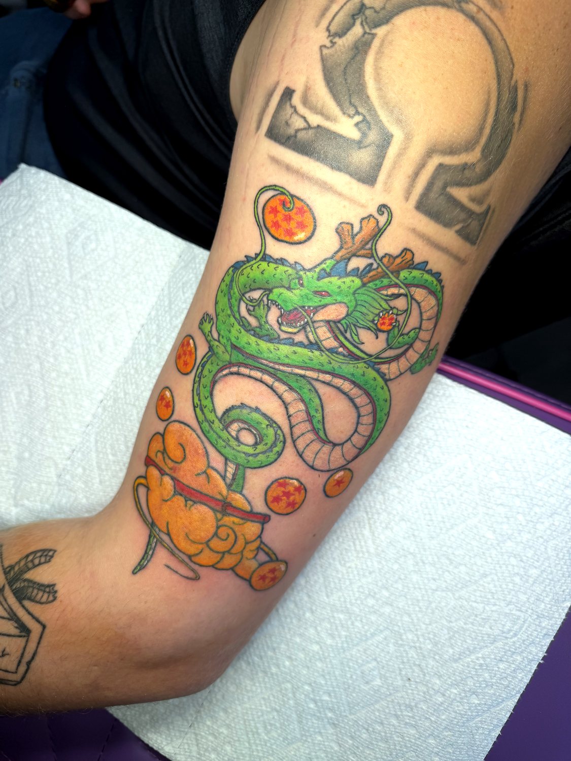 Shenron Dragon tattoo — House of Jackalope, Mansfield OH
